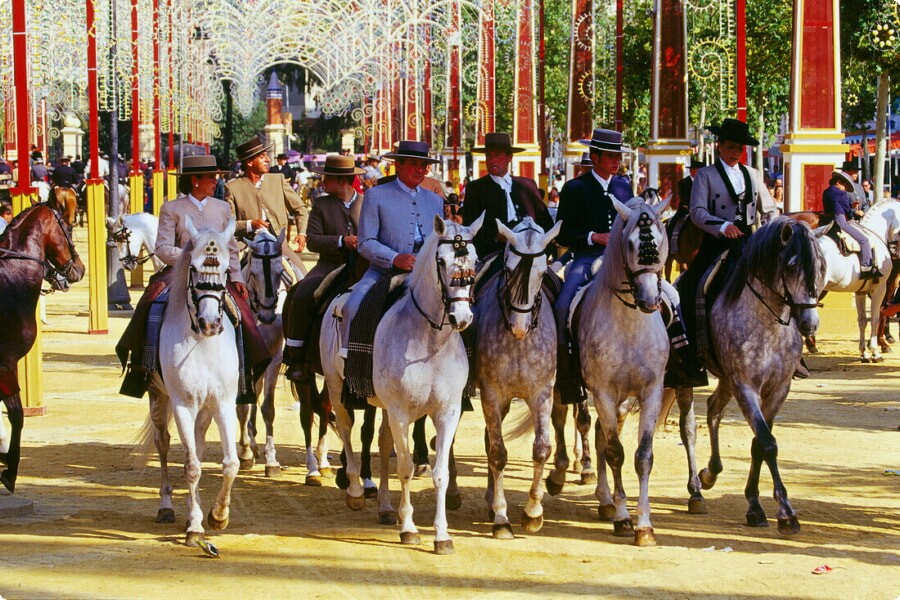 La Feria del Caballo: Pferde-Eleganz in Jerez de la Frontera