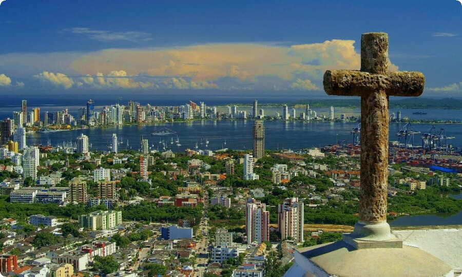 Lieux à visiter à Cartagena.