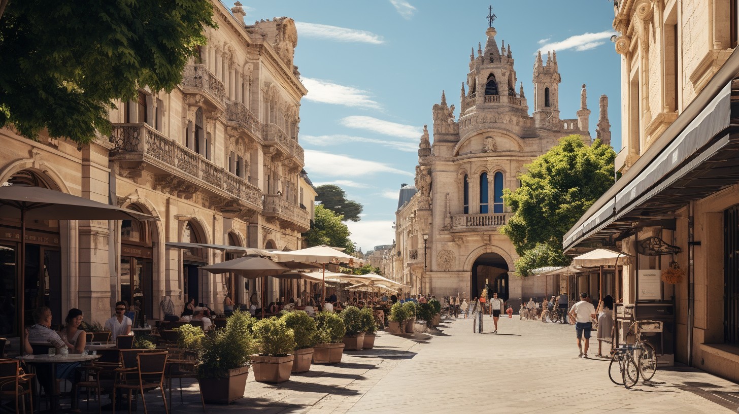 Iconische monumenten opnieuw bedacht: unieke perspectieven in Montpellier