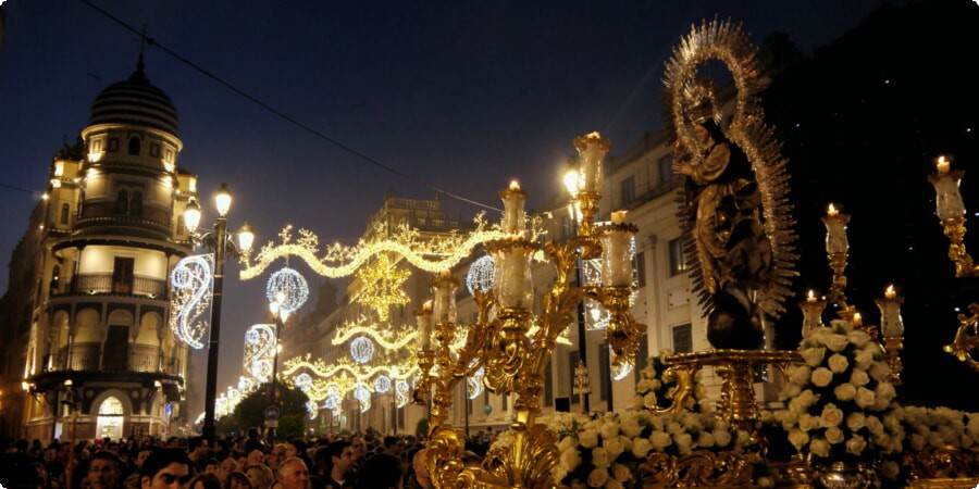 Seville Lights Up