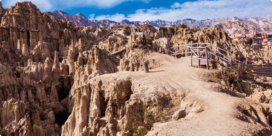 Unique Landscape of La Paz