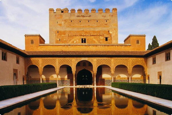 Alhambra in Andalusië