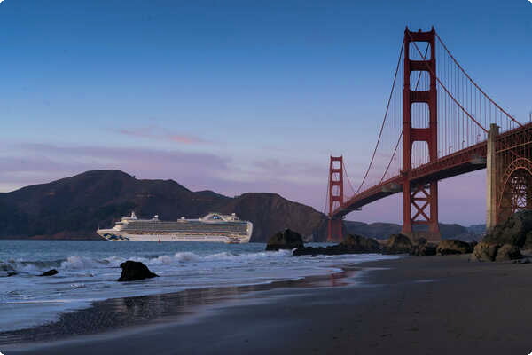  Мост Золотые Ворота Сан-Франциско
