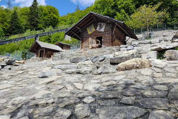 Hårdere alpine dyrelivspark