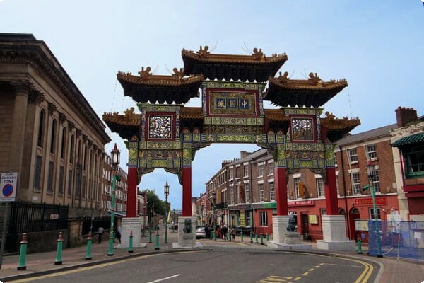 Le quartier chinois de Liverpool