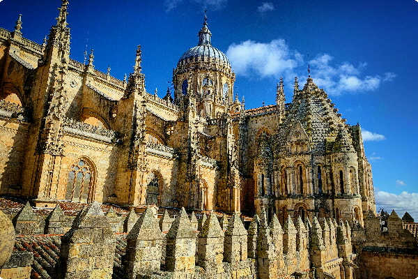 De kathedraal van Salamanca 